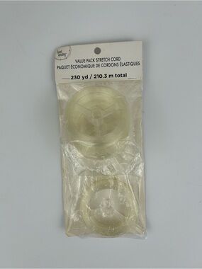 Bead Landing Clear Stretch Cord 230 Yards Value Pack 4 rolls New